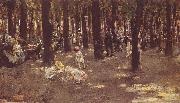 Max Liebermann Kinderspielplatz im Tiergarten zu Berlin Sweden oil painting artist